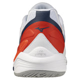 Men's Neo Ace AC Tennis Shoes White and Insignia Blue,Footwear,Mizuno,,,Tennis Express,550125_005A-3