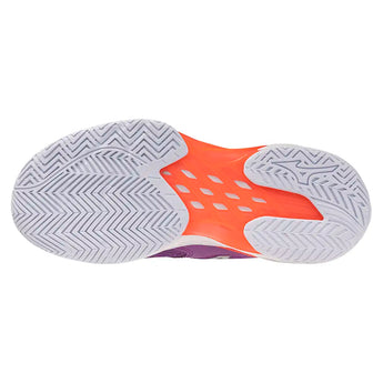 Women's Neo Ace AC Tennis Shoes Dahlia and White,Footwear,Mizuno,,,Tennis Express,550126-6L00-5