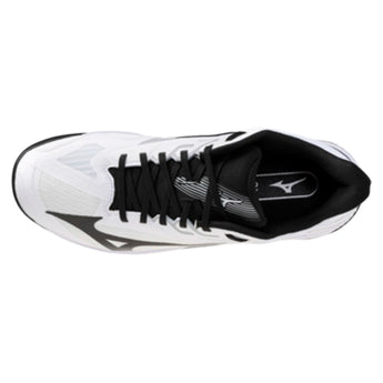 Men's Wave Exceed Court AC Tennis Shoes White and Black,Footwear,Mizuno,,,Tennis Express,550127_0090_3