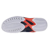 Men's Wave Exceed Court AC Tennis Shoes Beacon Blue and Lava Orange,Footwear,Mizuno,,,Tennis Express,550127_5T25_2