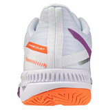 Women's Wave Exceed Court AC Tennis Shoes White and Dahlia,Footwear,Mizuno,,,Tennis Express,550128-006L-5_00dae0fc-544c-4d9d-9aa7-96237ae9f685