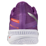 Women's Wave Exceed Court AC Tennis Shoes Dahlia and Galaxy Silver,Footwear,Mizuno,,,Tennis Express,550128_6L9Z_5