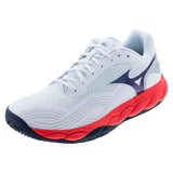 Men's Wave Enforce Court 2 AC Tennis Shoes White and Insignia Blue,Footwear,Mizuno,White/Insignia Blue,7,Tennis Express,550130-005Acopy_43846a55-9175-4ccb-8008-9ecd64dd40f7