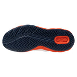Men's Wave Enforce Court 2 AC Tennis Shoes White and Insignia Blue,Footwear,Mizuno,,,Tennis Express,550130_005A_5