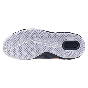 Men's Wave Enforce Court 2 AC Tennis Shoes Beacon Blue and Lava Orange,Footwear,Mizuno,,,Tennis Express,550130_5T25_5