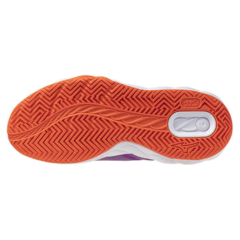 Women's Wave Enforce Court 2 AC Tennis Shoes Dahlia and Galaxy Silver,Footwear,Mizuno,,,Tennis Express,550131_6L9Z-4