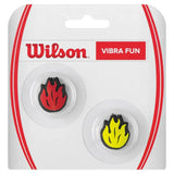 Vibra Fun Tennis Dampeners Red Fire and Yellow Fire-Accessories-Wilson-57021-DEFAULT-L-Tennis Express