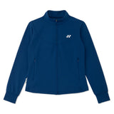 Women's Nature Series Tennis Warm-Up Jacket Dark Navy, Yonex, Dark Navy, Tennis Express, 58122EX-554F26-DARK-NAVY-2