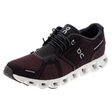 Women's Cloud 5 Running Shoes Mulberry and Eclipse,Footwear,On,Purple,8.5,Tennis Express,59-98156-F23copy