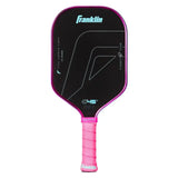 Parris Todd C45 13.25mm Pickleball Paddle Hot Pink and Surf Blue-Racquets-Franklin Sports-59246C1-Tennis Express