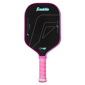 Parris Todd C45 13.25mm Pickleball Paddle Hot Pink and Surf Blue-Racquets-Franklin Sports-59246C1-Tennis Express