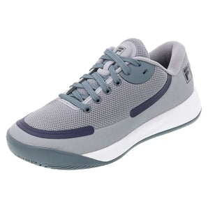 Women's Quick Ace Tennis Shoes Ultimate Gray and Stormy Weather,Footwear,Fila,6,Grey,Tennis Express,5TM02084-063S25_copy