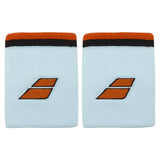 Terry Jumbo Wristbands Scuba Blue,Accessories,Babolat,,,Tennis Express,5UT1263-4142-1