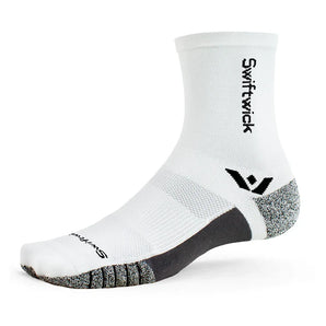 Flite XT Mid-Crew Socks White-Socks-Swiftwick-5XP20ZZ-Tennis Express