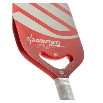 Amped Pro Epic Pickleball Paddle Red-Racquets-Selkirk-6000-AER-3-Tennis Express