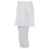 Women's Tennis Capri Skort-Apparel-BloqUV-6002_White-1-Tennis Express