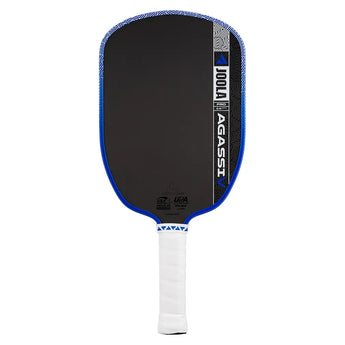 Agassi Pro V Andre Agassi 14mm Demo Pickleball Paddle Royal Blue-Demo Racquets-Joola-600589-4-2-Tennis Express
