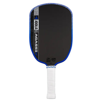 Agassi Pro V Andre Agassi 16mm Demo Pickleball Paddle Royal Blue-Demo Racquets-Joola-600592-1-Tennis Express