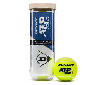 ATP Tour Regular Duty Tennis Ball Can,Balls,Dunlop,,,Tennis Express,601650-CAN-1