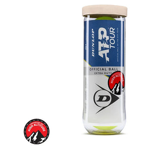 ATP Tour Extra Duty High Altitude Tennis Ball Case-Balls-Dunlop-, [current_file_name-Tennis Express