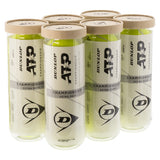 ATP Championship Extra Duty 6 Pack Tennis Balls-Balls-Dunlop-60165702copy-Tennis Express