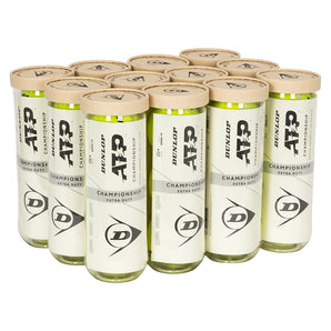 ATP Championship Extra Duty 12 Pack Tennis Ball Case,Balls,Dunlop,,,Tennis Express,601671CS
