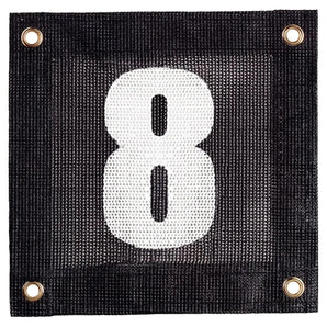 Court Windscreen Number 8-Court Equipment-Tourna-60267-DEFAULT-L-Tennis Express
