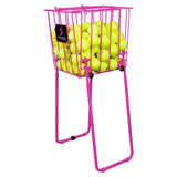 Pro Elite 125 Tennis Ball Hopper-Court Equipment-Hop-a-razzi-60704-HOTTER_THAN_PINK-L-10-[Sku]-Tennis Express