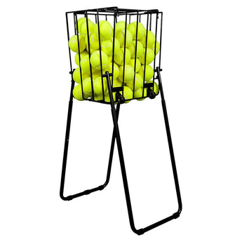 Elite 65 Tennis Ball Hopper-Court Equipment-Hop-a-razzi-60706-MIDNIGHT_BLACK-L-Tennis Express