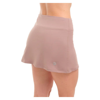 Women's Free Style Tennis Skort Mocha, BloqUV, Tennis Express, 6100-MCHF26-1