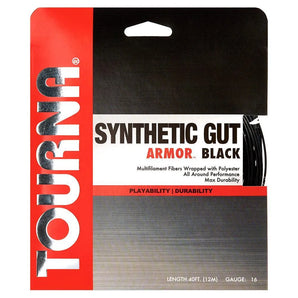 Synthetic Gut Armour Tennis String Black-Strings-Tourna-61363-DEFAULT-L-Tennis Express