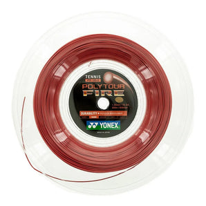 POLYTOUR FIRE 125/16L Tennis String Reel Red-Strings-Yonex-62967-DEFAULT-L-Tennis Express