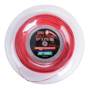 POLYTOUR FIRE 120/17G Tennis String Reel Red-Strings-Yonex-64004-DEFAULT-L-1-[Sku]-Tennis Express