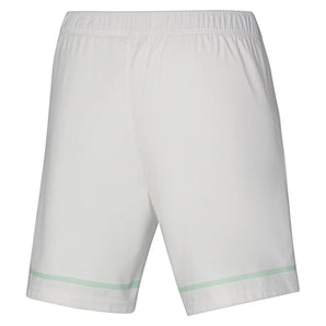 Men's 8 Inch Flex Tennis Shorts White-Apparel-Mizuno-, [current_file_name-Tennis Express