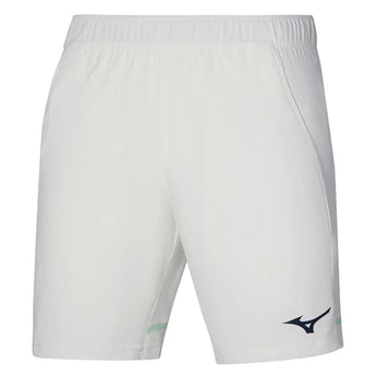 Men's 8 Inch Flex Tennis Shorts White-Apparel-Mizuno-0000 White-S, [current_file_name-Tennis Express