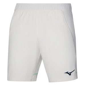 Men's 8 Inch Flex Tennis Shorts White-Apparel-Mizuno-0000 White-S, [current_file_name-Tennis Express