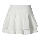 Women's Printed Tennis Skort White-Apparel-Mizuno-650015-00IBF25-1-Tennis Express