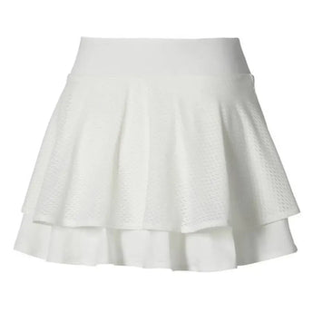 Women's Printed Tennis Skort White-Apparel-Mizuno-650015-00IBF25-1-Tennis Express