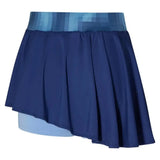 Women's Printed Flying Tennis Skort Bellwether Blue-Apparel-Mizuno-650015-BWBWU25-1-Tennis Express