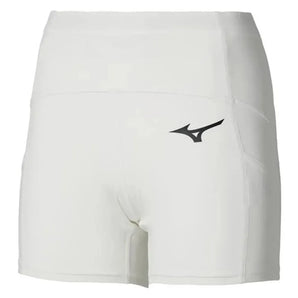 Women's Short Tennis Tight White-Apparel-Mizuno-650019-0000F25-Tennis Express