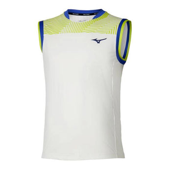 Men's Shadow Sleeveless Tennis Tee-Apparel-Mizuno-650022-0030-Tennis Express