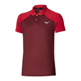 Men's Shadow Tennis Polo Sun Dried Red-Apparel-Mizuno-650026-1K1K-Tennis Express