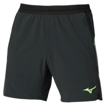 Men's 7 Inch Amplify Tennis Shorts-Apparel-Mizuno-9090 Black-S, [current_file_name-Tennis Express
