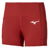 Women's Tight Tennis Shorts Lava Falls-Apparel-Mizuno-650033-1E1E-Tennis Express