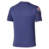 Men's Shadow GX Short Sleeve Tee Beacon Blue, Mizuno, Tennis Express, 650041-5T5TF26-1
