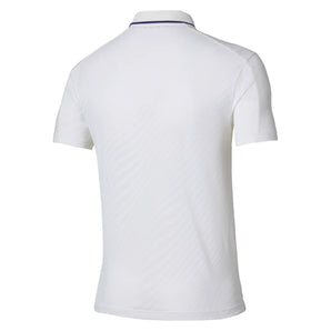 Men's Polo White, Mizuno, Tennis Express, 650044-0000-1