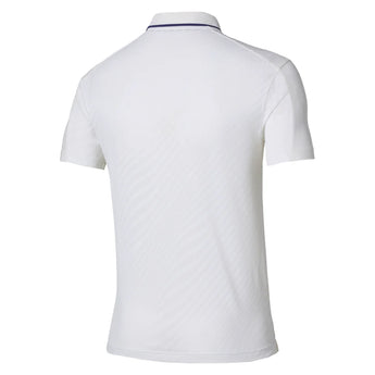 Men's Polo White, Mizuno, Tennis Express, 650044-0000-1
