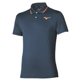 Men's Polo Insignia Blue, Mizuno, Insignia Blue, Tennis Express, 650044-5A5AF26-INSIGNIA-BLUE-1