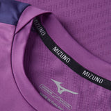 Women's Core Short Sleeve Tee Dahlia,Apparel,Mizuno,,,Tennis Express,650046-6L6LF26_2