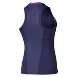 Women's Printed Tank Beacon Blue, Mizuno, Tennis Express, 650047-5T5T-1